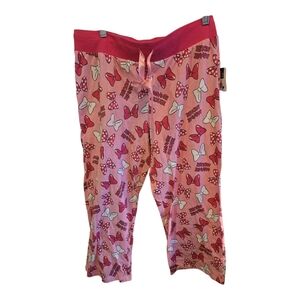 NWT DISNEY MINNIE MOUSE Print Pajama Pants